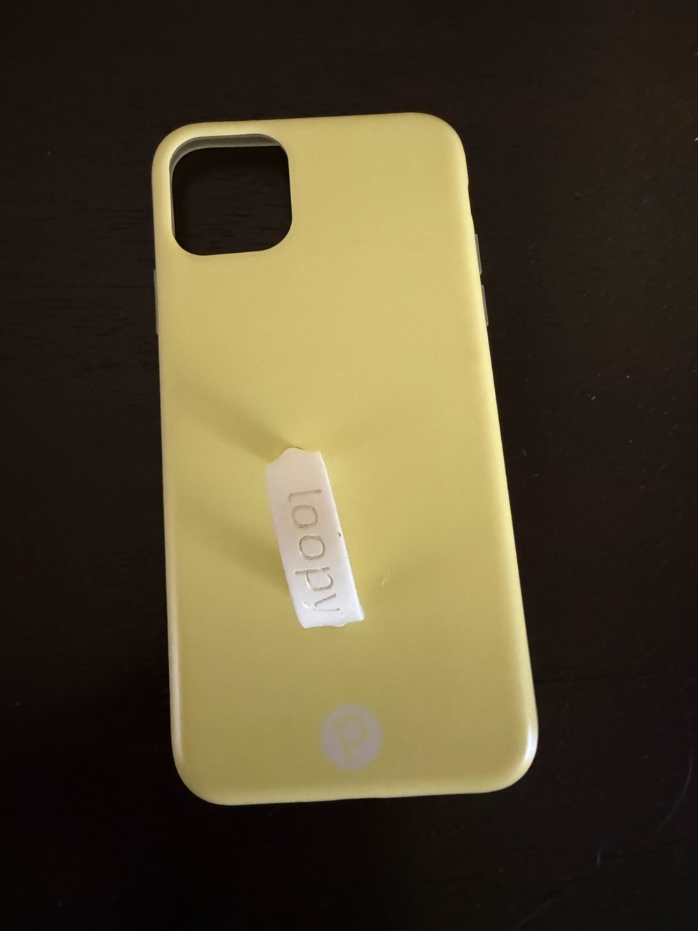 Loopy Case Yellow Soft-Touch Phone Case